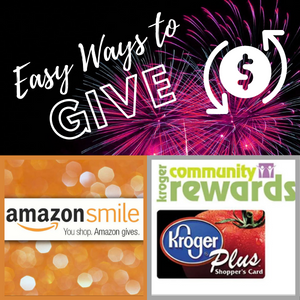 Ways to Give collage with Kroger and Amazon